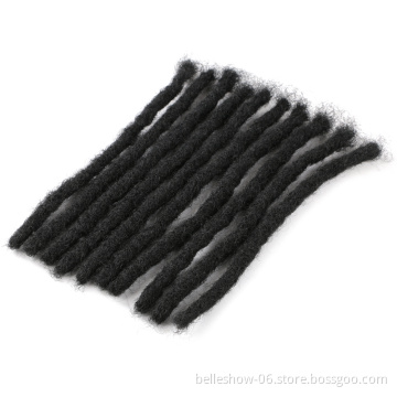 Hot sell 6inch-20 Inch Crochet Braid  for black hair afro kinky hair extensionsAfro Kinky Dreadlocks dreadlocks extensions